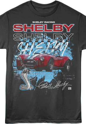 Front & Back Shelby Racing T-Shirt