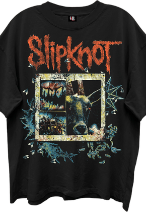 Front & Back Slipknot Oversized T-Shirt