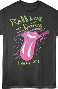 Front & Back Stoned At The Dome Rolling Stones T-Shirt