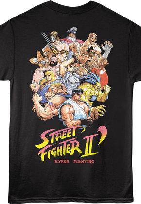 Front & Back Street Fighter II T-Shirt