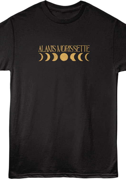 Front & Back Thank U Alanis Morissette T-Shirt - main product image