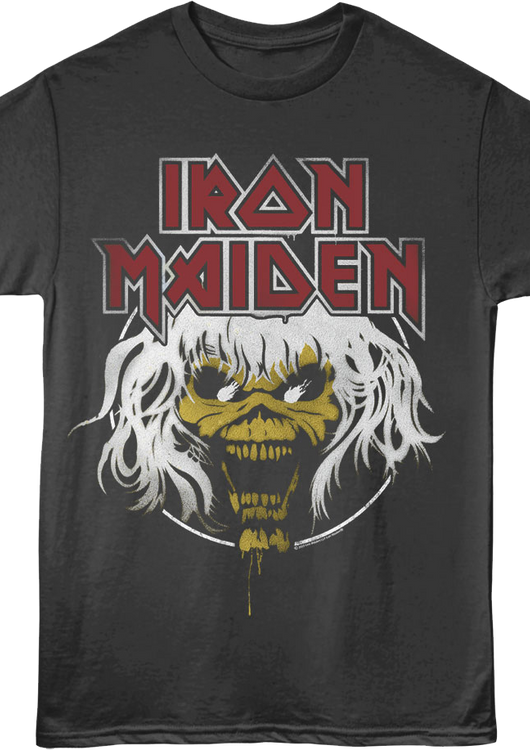 Front & Back The Beast On The Road World Tour Iron Maiden T-Shirt - main product image