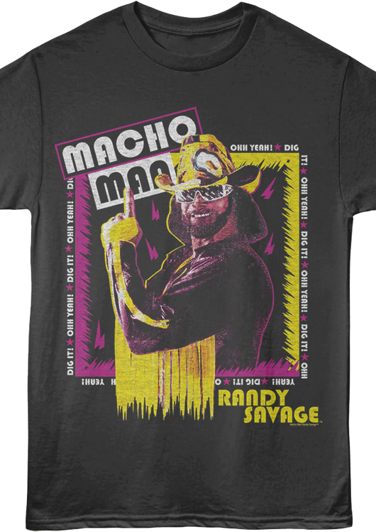 Front & Back The Cream Rises To The Top Macho Man T-Shirt - main product image