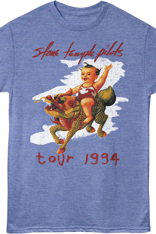 Front & Back Tour 1994 Stone Temple Pilots T-Shirt - main product image