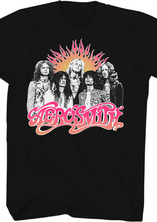 Front & Back Tour '70-'72 Aerosmith T-Shirt - main product image