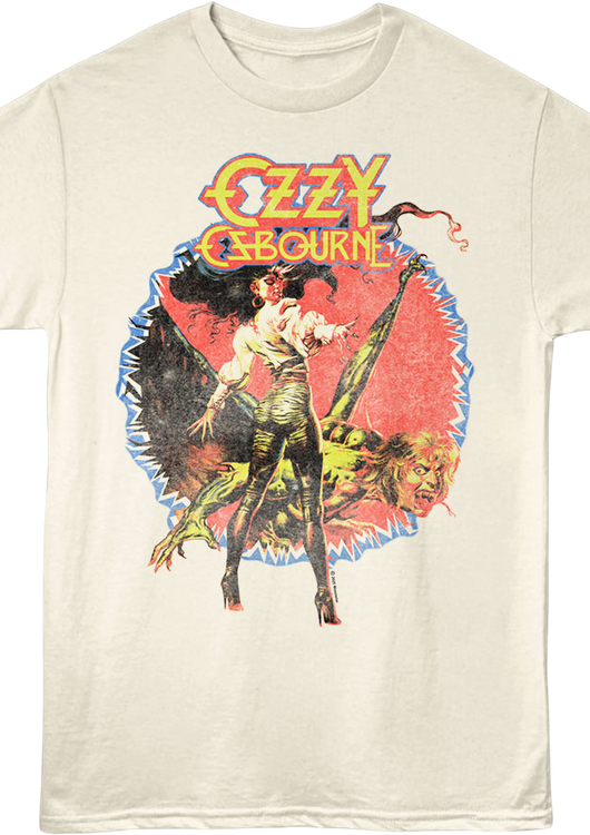 Front & Back Tour 86 Ozzy Osbourne T-Shirt - main product image