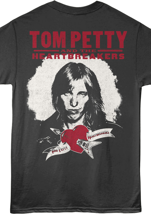 Front & Back Vintage Tom Petty And The Heartbreakers T-Shirt - main product image