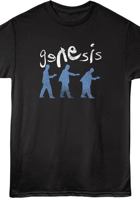 Front & Back We Can't Dance Tour Genesis T-Shirt - main product image