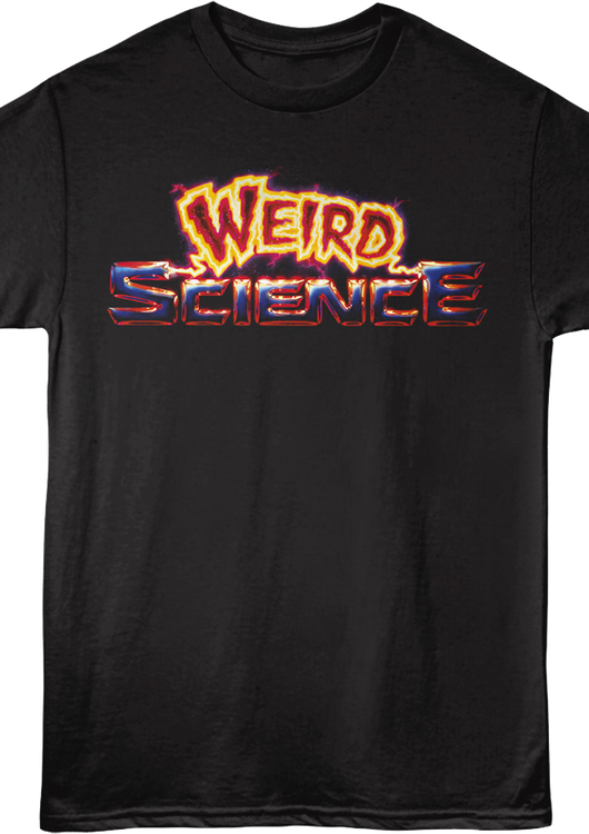 Front & Back Weird Science T-Shirt - main product image