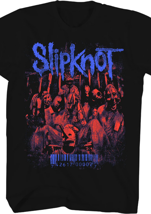 Front & Back Welcome To 1999 Slipknot T-Shirt - main product image