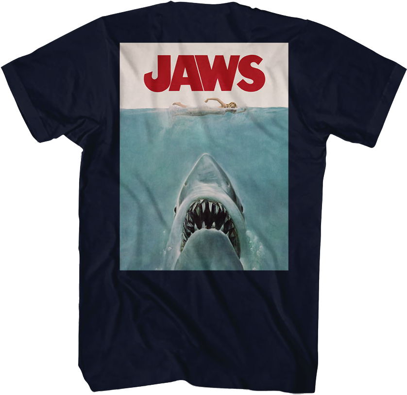 Jaws 'The Boat Song' T-Shirt - 100% Cotton Men's Graphic Tee - View #12