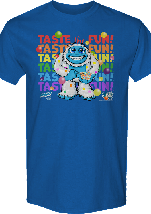 Frozeti The Yeti Taste The Fun Dippin' Dots T-Shirt - main product image