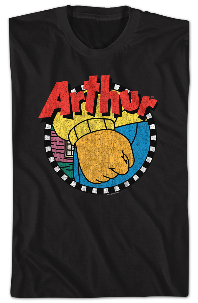 Frustration Fist Arthur T-Shirt: Arthur Mens T-Shirt