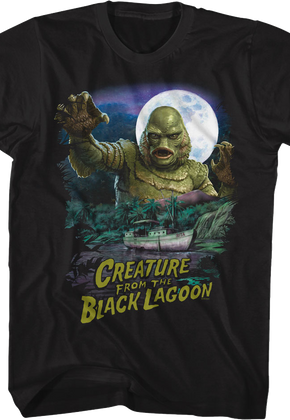 Full Moon Creature From The Black Lagoon T-Shirt