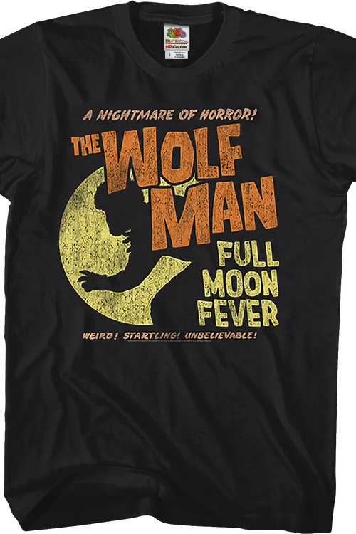 Full Moon Fever Wolf Man T-Shirtmain product image