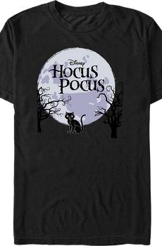 Thackery Binx & Full Moon Hocus Pocus T-Shirt
