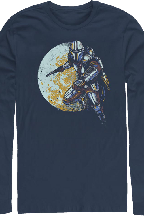 Full Moon The Mandalorian Star Wars Long Sleeve Shirtmain product image