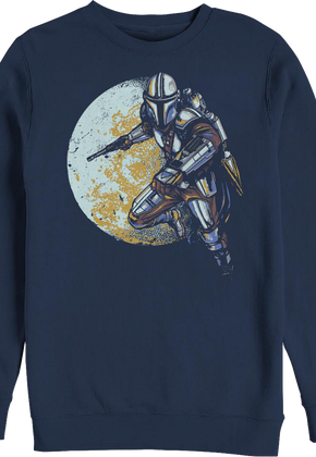Full Moon The Mandalorian Star Wars Sweatshirt