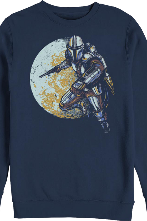 Full Moon The Mandalorian Star Wars Sweatshirtmain product image