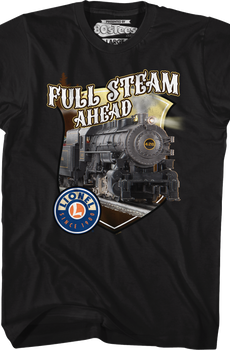 Full Steam Ahead Lionel Trains T-Shirt