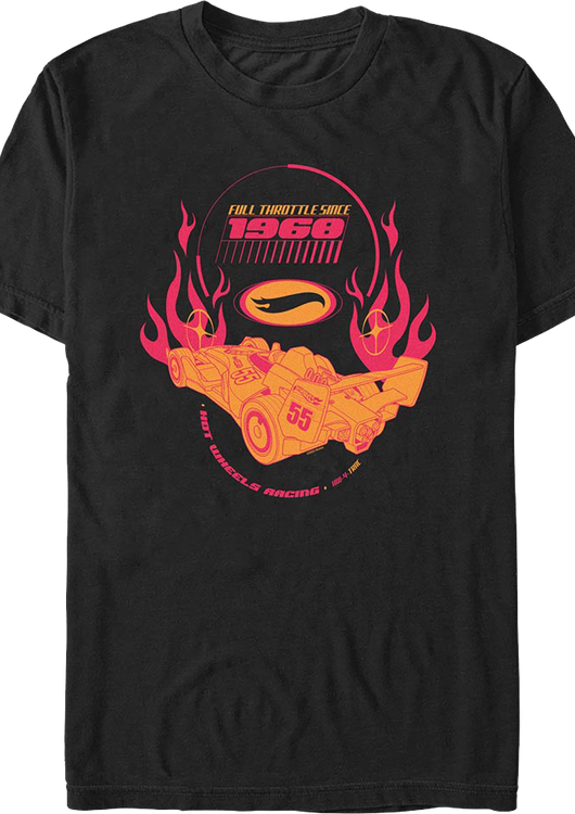 Full Throttle Since 1968 Hot Wheels T-Shirt - main product image
