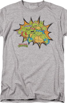 Funny Faces Teenage Mutant Ninja Turtles T-Shirt