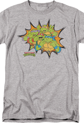Funny Faces Teenage Mutant Ninja Turtles T-Shirt