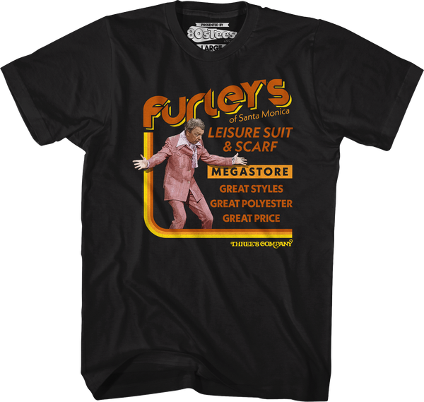thumbnail image 2 of Cowboy Tshirt Men Team Roper Three's Company Stanley Mr. Roper T-Shirt - Funny TV Show Merchandise Made In Canada Team Canada Hoodies For Men 2 of 14