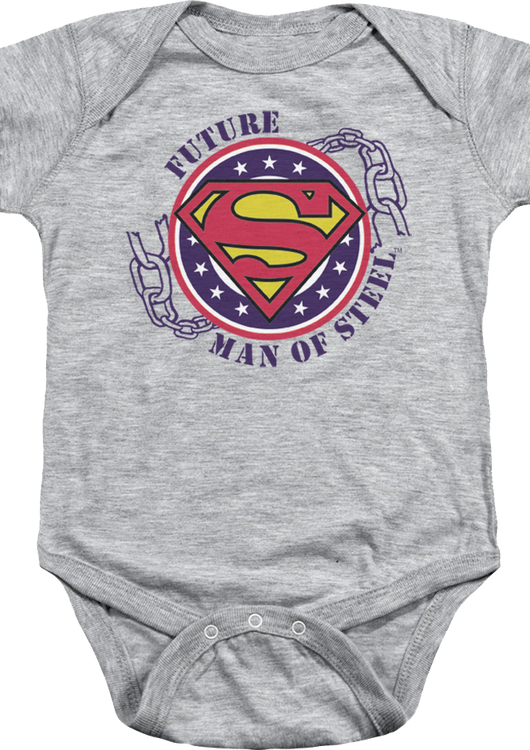 Future Man Of Steel Superman Infant Snapsuit - main product image
