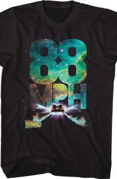Galactic 88 Miles Per Hour Back To The Future T-Shirt