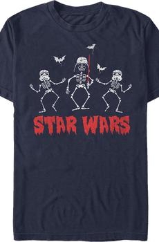 Galactic Empire Skeletons Star Wars T-Shirt