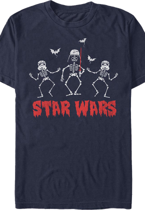 Galactic Empire Skeletons Star Wars T-Shirt