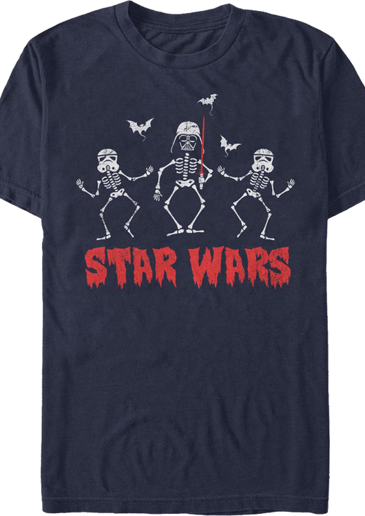 Galactic Empire Skeletons Star Wars T-Shirt - main product image