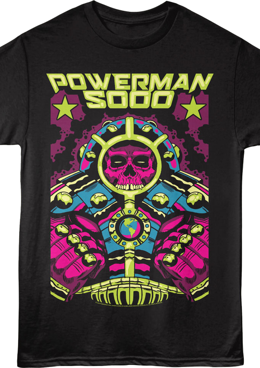 When Worlds Collide Powerman 5000 T-Shirt - main product image