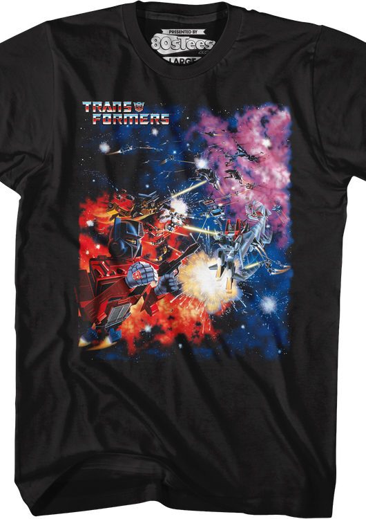 Galactic Warfare Transformers T-Shirt - main product image