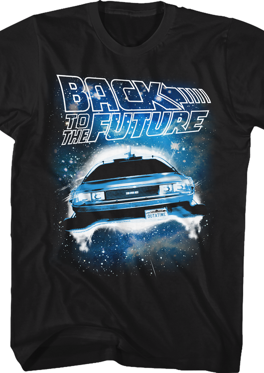 Galaxy Back To The Future T-Shirt - main product image