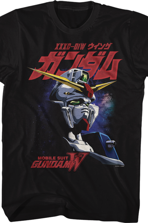 Galaxy Front & Back Gundam T-Shirt - main product image