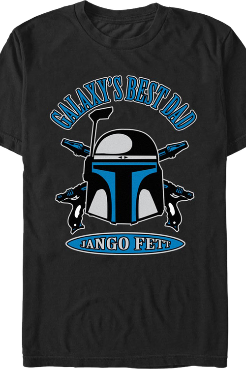 Galaxy's Best Dad Jango Fett Star Wars T-Shirtmain product image