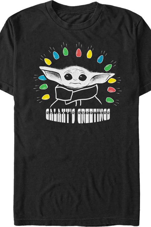 Galaxy's Greetings The Mandalorian Star Wars T-Shirt - main product image