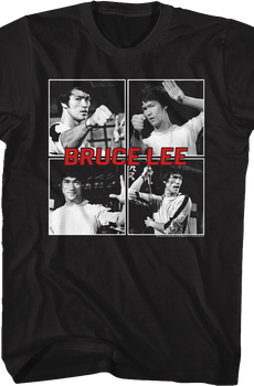 Game Of Death Collage Bruce Lee T-Shirt