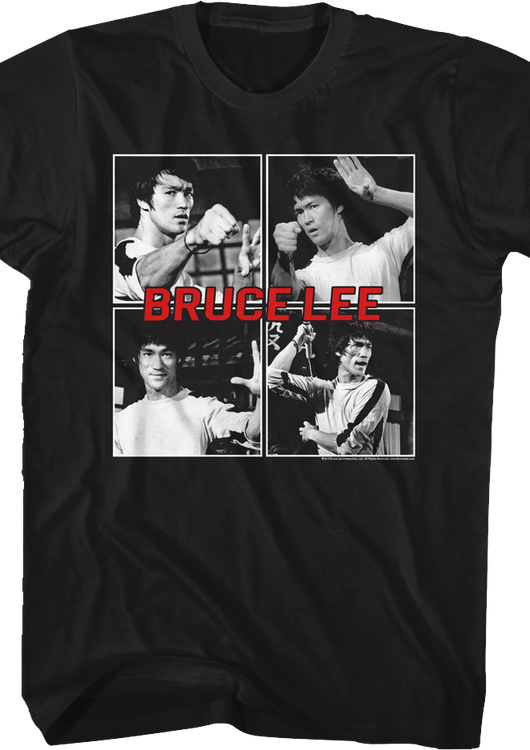Game Of Death Collage Bruce Lee T-Shirt - main product image