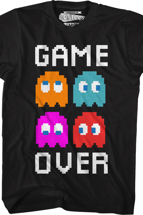 Game Over Ghosts T-Shirtmain product image