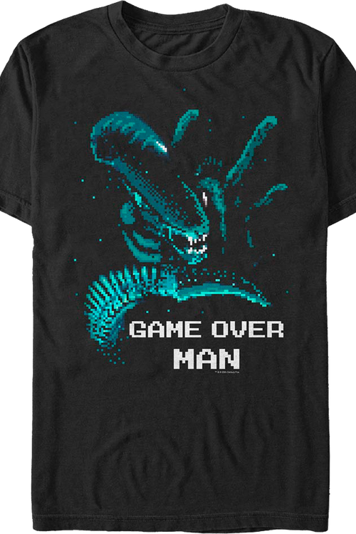 Game Over Man Aliens T-Shirtmain product image