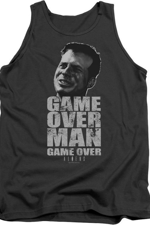 Game Over Man Aliens Tank Top - main product image