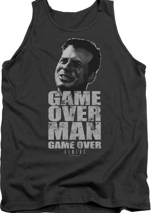 Game Over Man Aliens Tank Top - main product image
