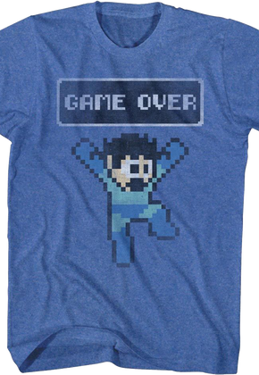 Game Over Mega Man T-Shirt