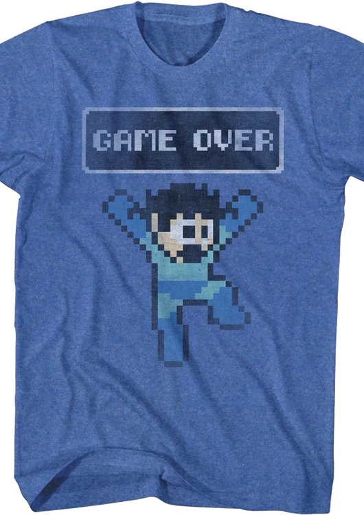 Game Over Mega Man T-Shirt - main product image