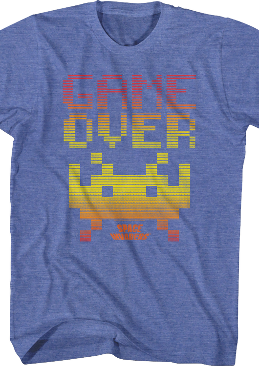 Game Over Space Invaders T-Shirt - main product image