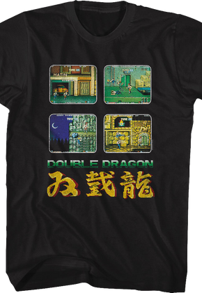 Game Screens Double Dragon T-Shirt