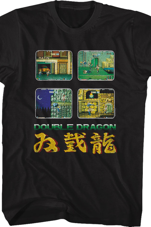 Game Screens Double Dragon T-Shirtmain product image